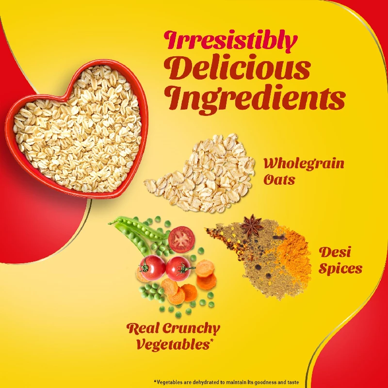 Saffola Masala Oats -Peppy Tomato, 500 g-4.webp